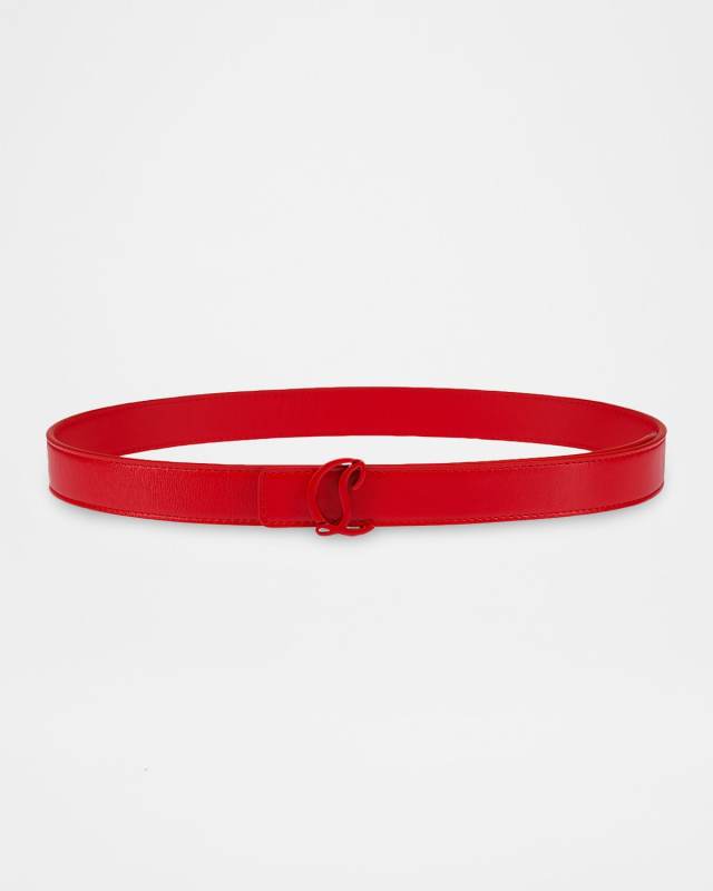 Loubi54 Reversible Belt in Calf Leather